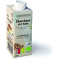 Los mejores  - Amandín Horchata Ecológica de Chufa - Pack de 24 x 200ml (440002)
